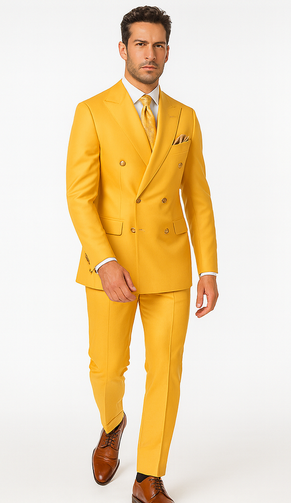 Rossi Man Milano RM1772 Men’s Tailored 3-Piece Suit – Formalwear Set