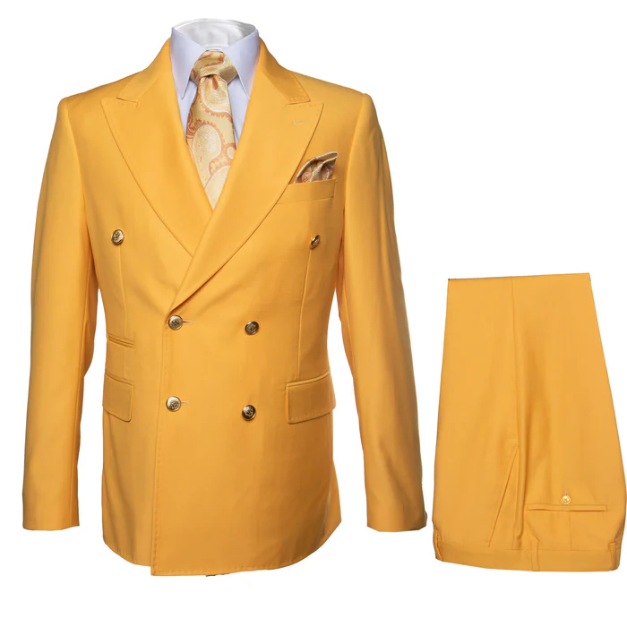 Rossi Man Milano RM1772 Men’s Tailored 3-Piece Suit – Formalwear Set