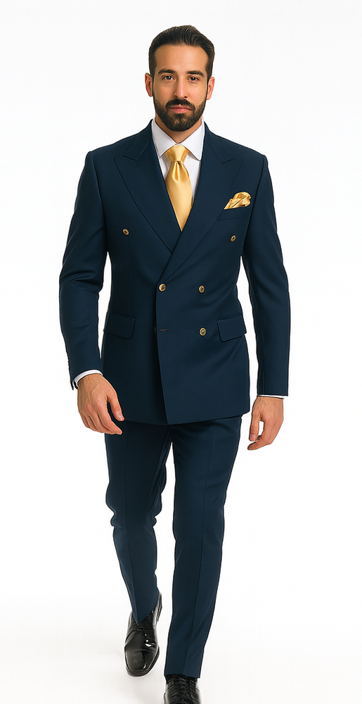 Rossi Man Milano RM1773 – Men’s Slim Fit Suit - Elegant Modern Formalwear for Every Occasion