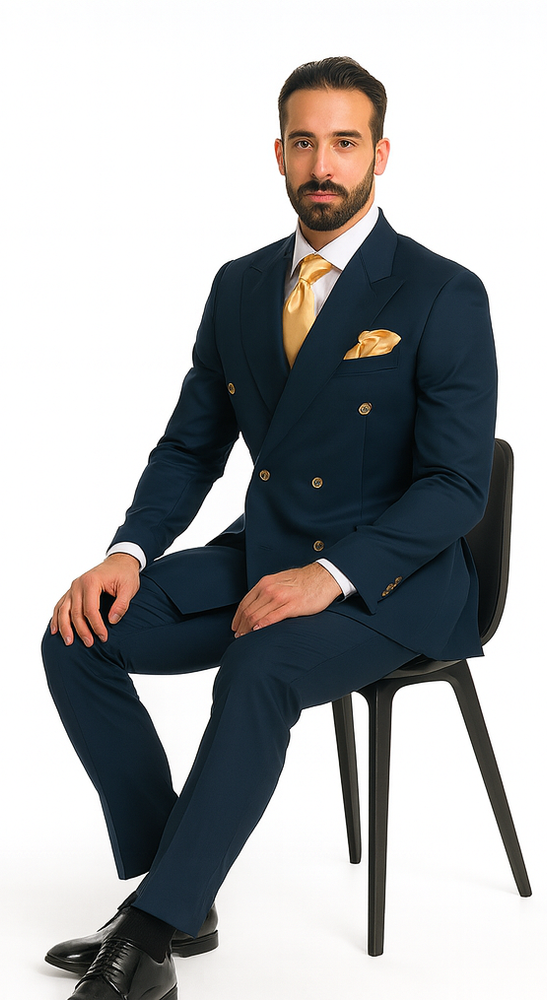 Rossi Man Milano RM1773 – Men’s Slim Fit Suit - Elegant Modern Formalwear for Every Occasion