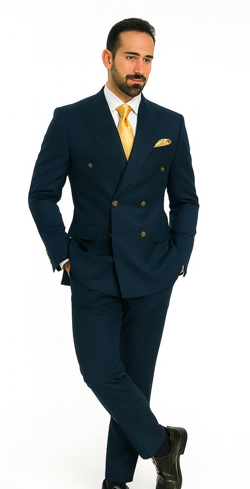 Rossi Man Milano RM1773 – Men’s Slim Fit Suit - Elegant Modern Formalwear for Every Occasion