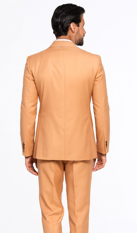 Rossi Man Milano RM1774 – Men’s Modern Fit 3-Piece Suit - Formal Outfit for Occasions