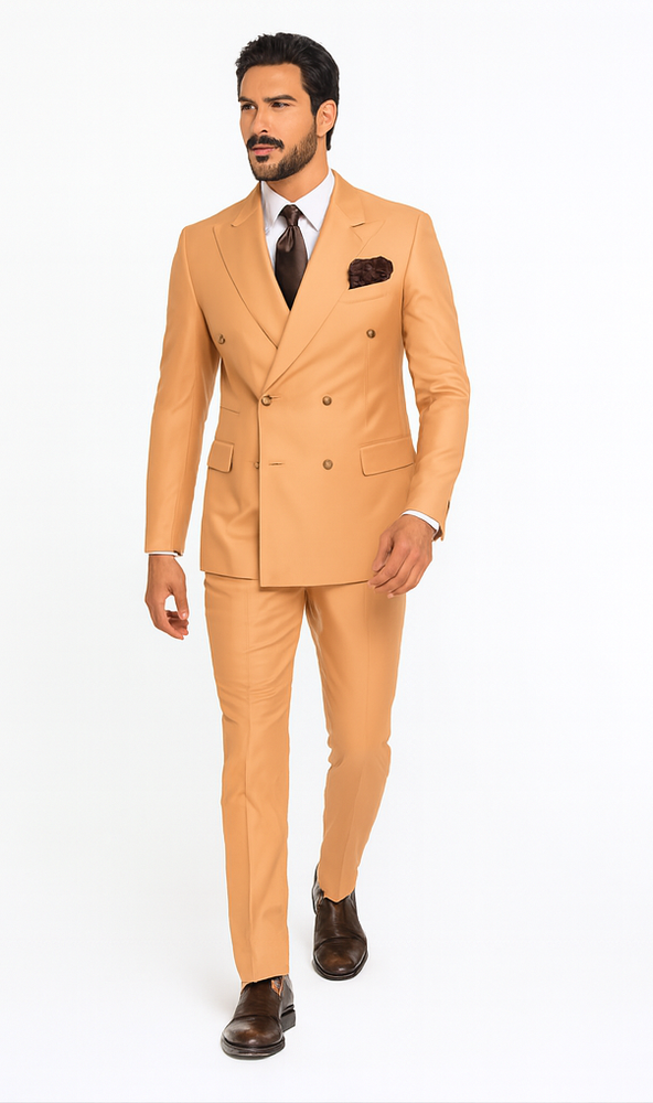 Rossi Man Milano RM1774 – Men’s Modern Fit 3-Piece Suit - Formal Outfit for Occasions