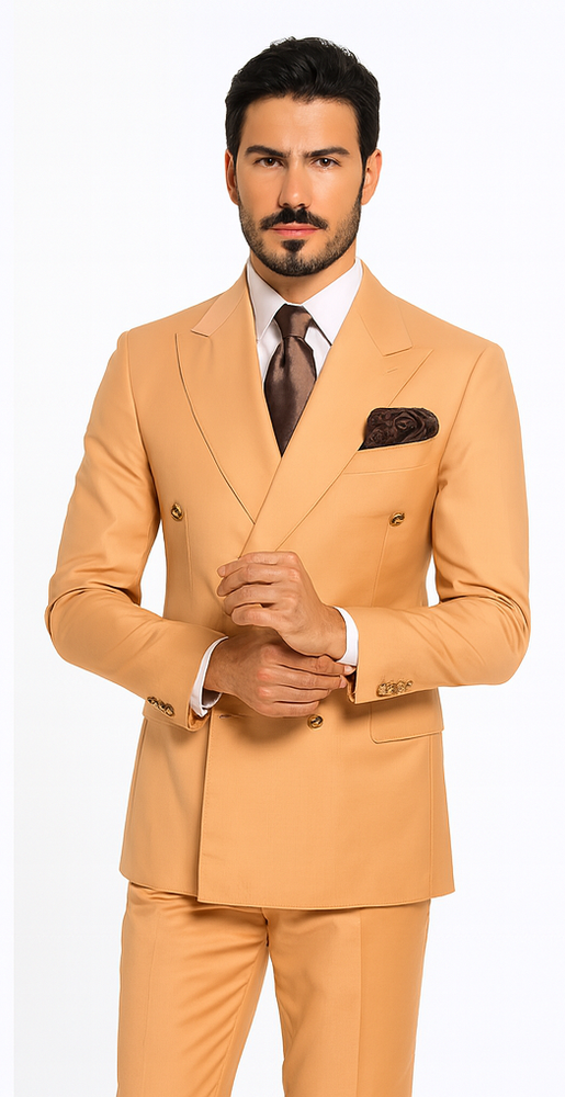 Rossi Man Milano RM1774 – Men’s Modern Fit 3-Piece Suit - Formal Outfit for Occasions