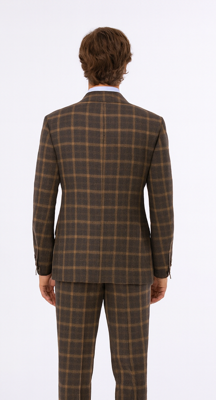 Rossi Man Milano RM1789 – Modern 3-Piece Men’s Suit - Formalwear for Stylish Gentlemen