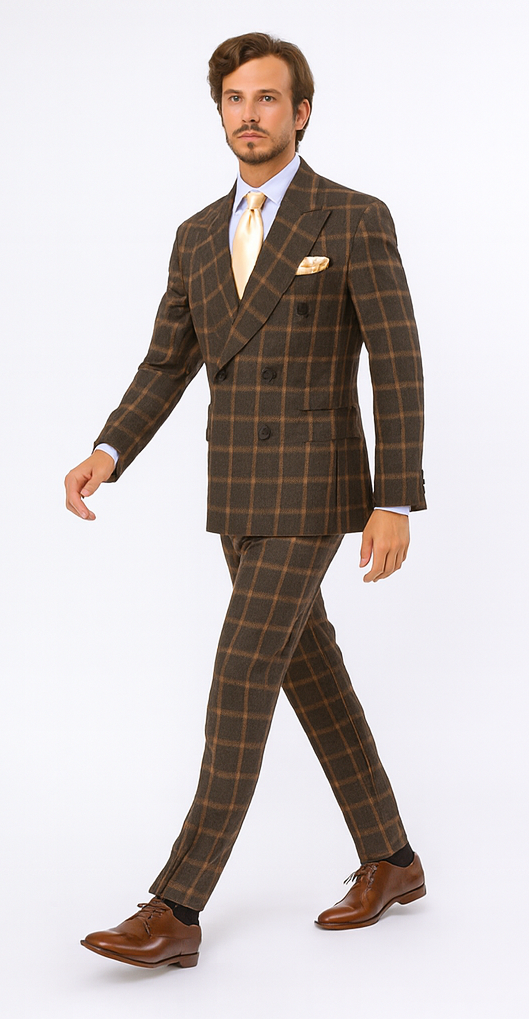 Rossi Man Milano RM1789 – Modern 3-Piece Men’s Suit - Formalwear for Stylish Gentlemen