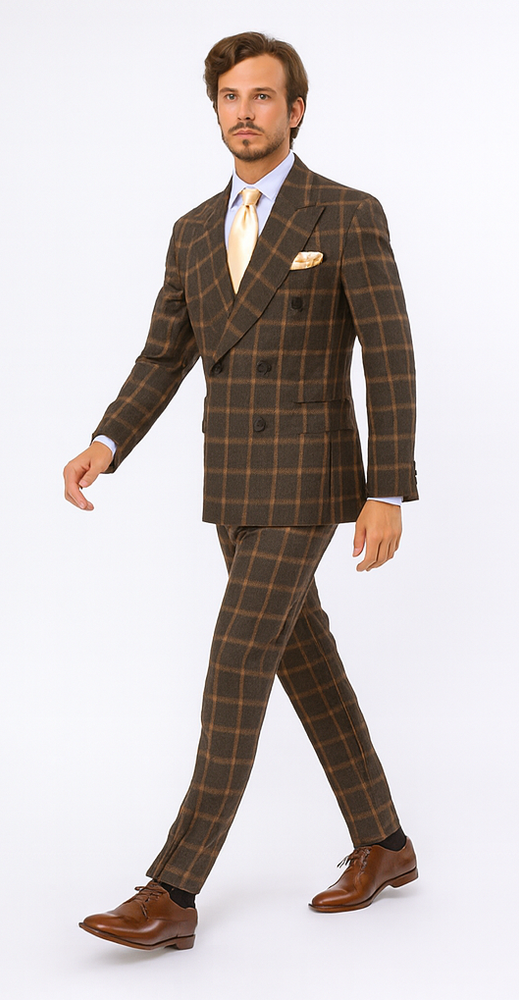 Rossi Man Milano RM1789 – Modern 3-Piece Men’s Suit - Formalwear for Stylish Gentlemen