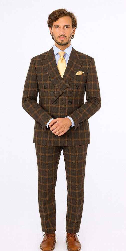 Rossi Man Milano RM1789 – Modern 3-Piece Men’s Suit - Formalwear for Stylish Gentlemen