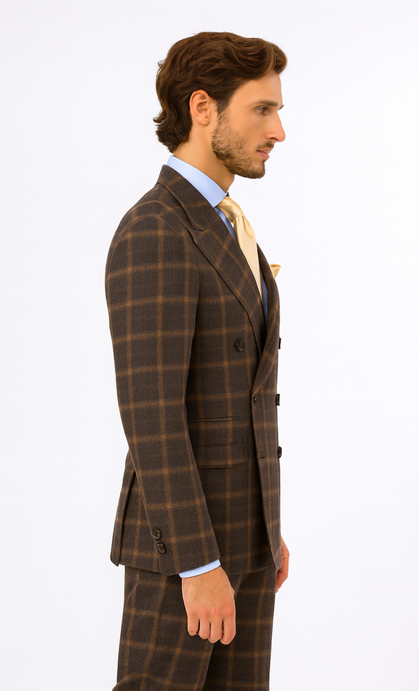 Rossi Man Milano RM1789 – Modern 3-Piece Men’s Suit - Formalwear for Stylish Gentlemen
