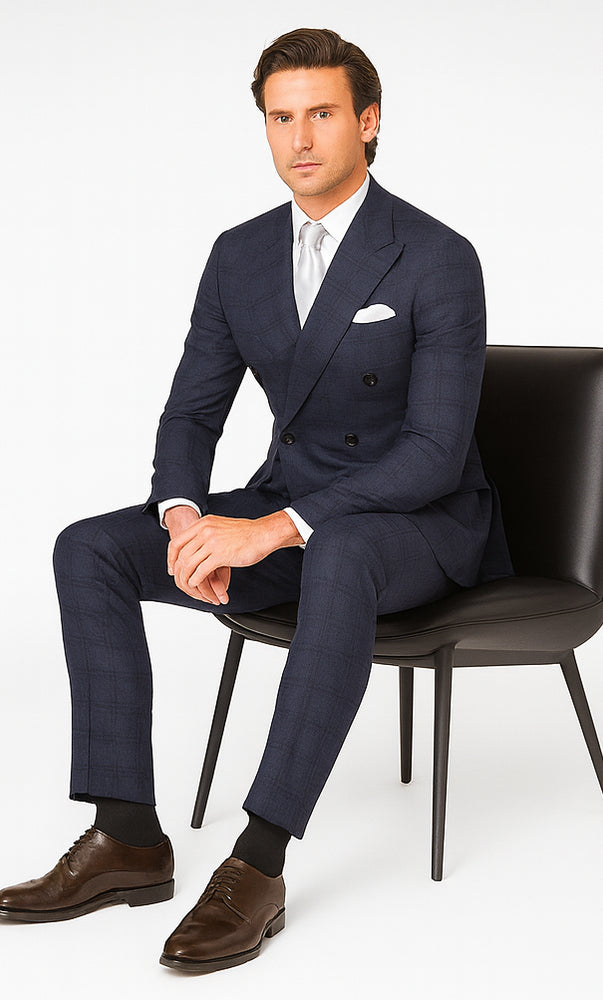 Rossi Man Milano RM1791 – Classic Tailored Suit for Men - Elegant Formalwear