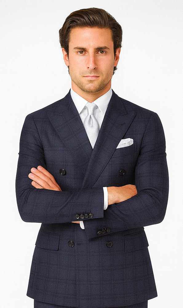 Rossi Man Milano RM1791 – Classic Tailored Suit for Men - Elegant Formalwear