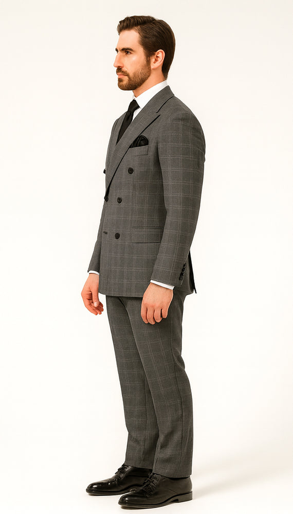 Rossi Man Milano RM1795 – Classic Tailored Suit for Men - Formal Elegance