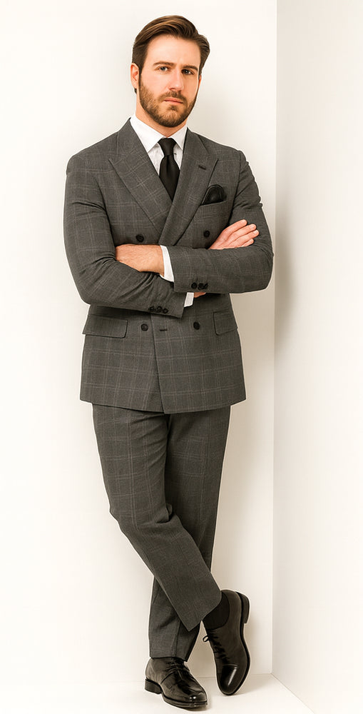Rossi Man Milano RM1795 – Classic Tailored Suit for Men - Formal Elegance