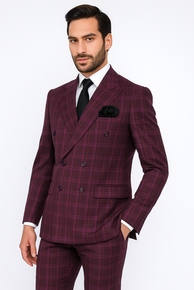 Rossi Man Milano RM1799 – Classic Tailored Suit for Men | Elegant Formalwear
