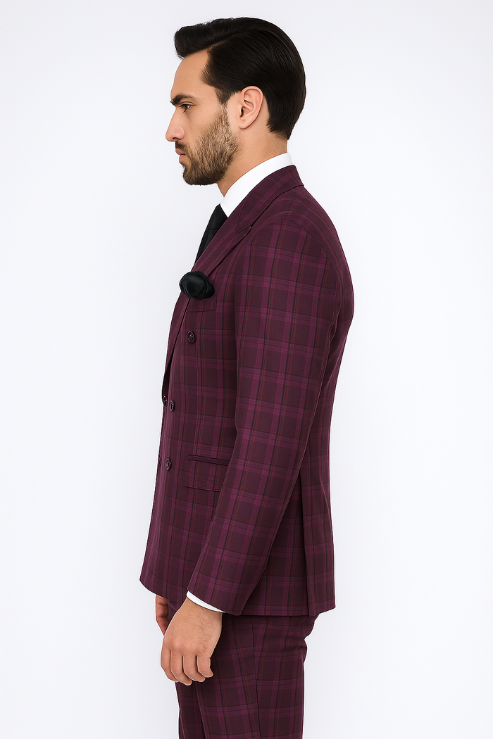Rossi Man Milano RM1799 – Classic Tailored Suit for Men | Elegant Formalwear