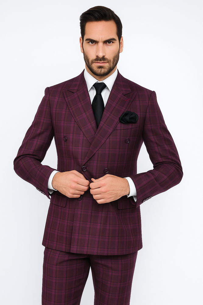 Rossi Man Milano RM1799 – Classic Tailored Suit for Men | Elegant Formalwear