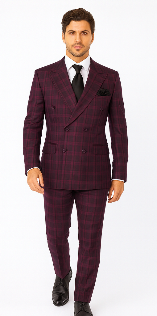 Rossi Man Milano RM1799 – Classic Tailored Suit for Men - Modern Formalwear