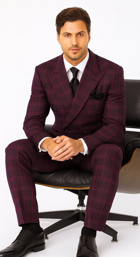 Rossi Man Milano RM1799 – Classic Tailored Suit for Men - Modern Formalwear