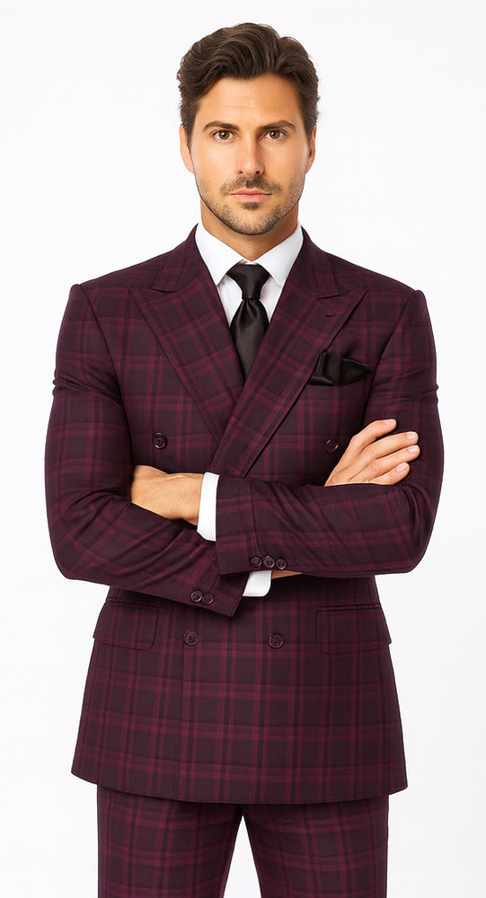Rossi Man Milano RM1799 – Classic Tailored Suit for Men - Modern Formalwear