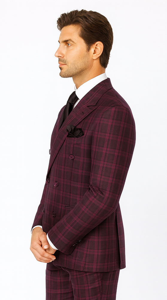 Rossi Man Milano RM1799 – Classic Tailored Suit for Men - Modern Formalwear