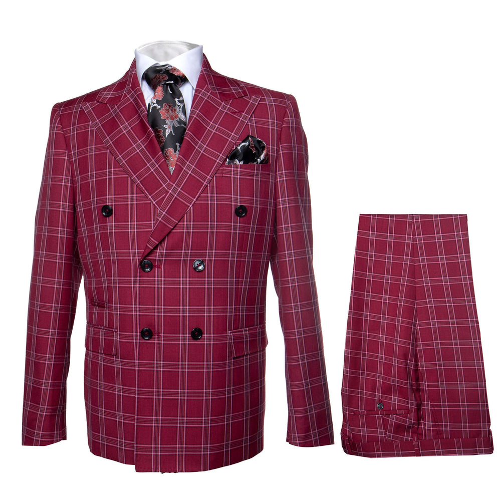 Rossi Man Milano RM1827 – Classic Tailored Men’s Suit - Formal Style for Modern Gentlemen