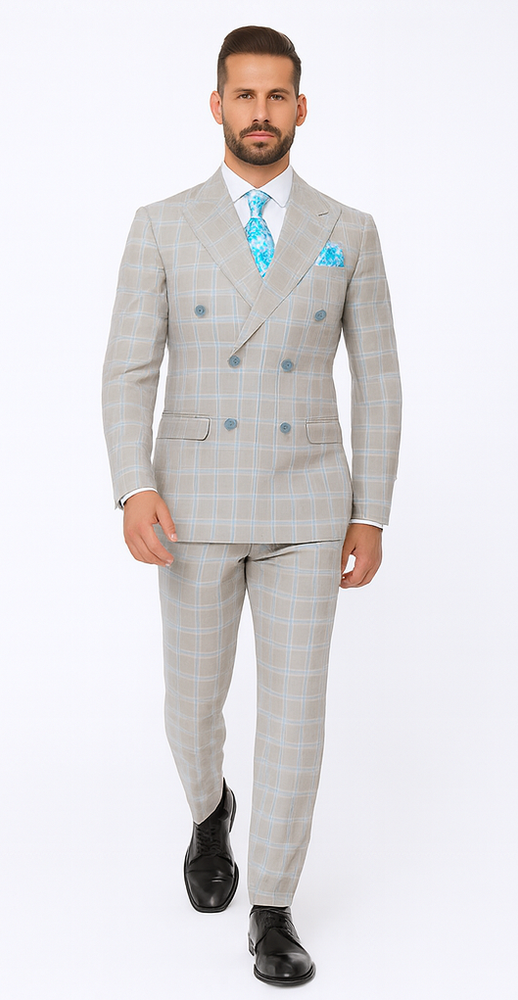 Rossi Man Milano RM1829 – Elegant Tailored Suit for Men - Modern Premium Formalwear