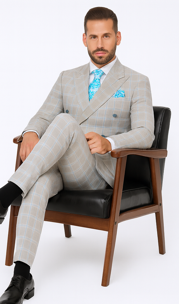 Rossi Man Milano RM1829 – Elegant Tailored Suit for Men - Modern Premium Formalwear