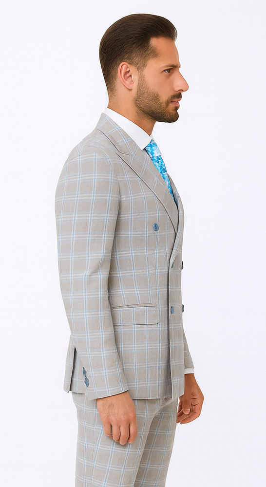 Rossi Man Milano RM1829 – Elegant Tailored Suit for Men - Modern Premium Formalwear