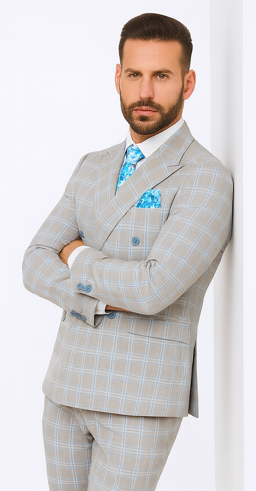 Rossi Man Milano RM1829 – Elegant Tailored Suit for Men - Modern Premium Formalwear