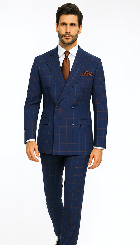 Rossi Man Milano RM1831 – Classic Tailored Men’s Suit - Elegant Formal Wear