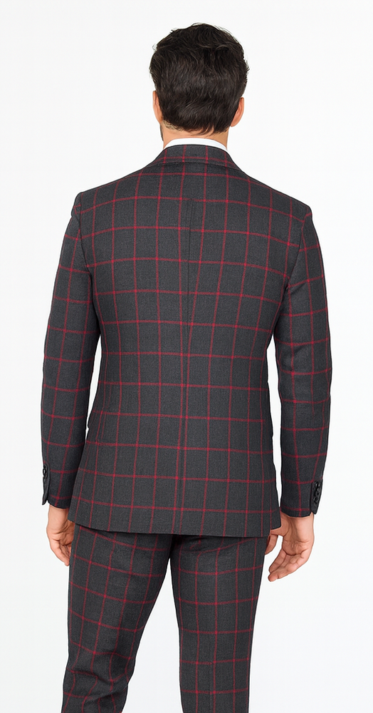 Rossi Man Milano RM1844 Black Formal Suit – Men’s Modern Collection