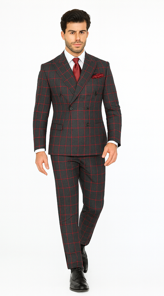 Rossi Man Milano RM1844 Black Formal Suit – Men’s Modern Collection