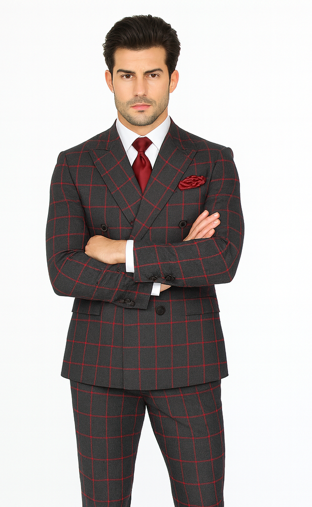 Rossi Man Milano RM1844 Black Formal Suit – Men’s Modern Collection