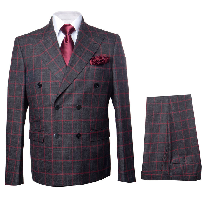 Rossi Man Milano RM1844 Black Formal Suit – Men’s Modern Collection