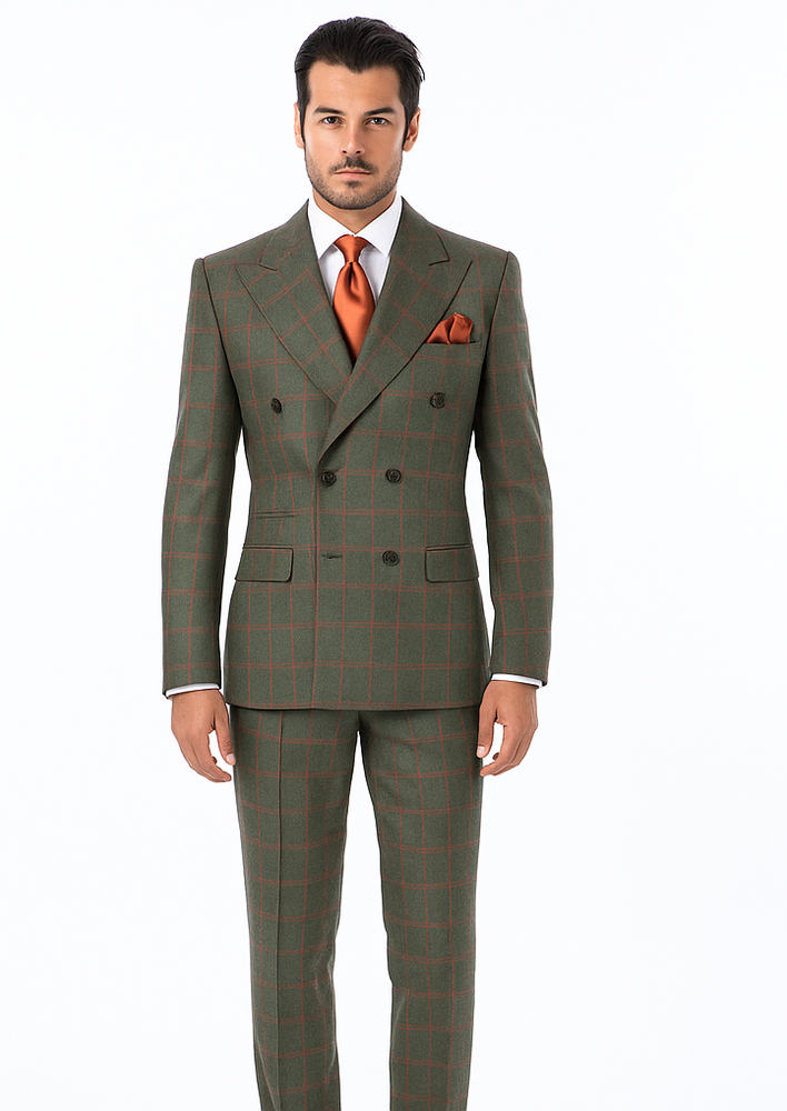 Rossi Man Milano RM1847 – Men’s Dress Suit for Classic Style - Tailored Fit Formal & Casual Elegance