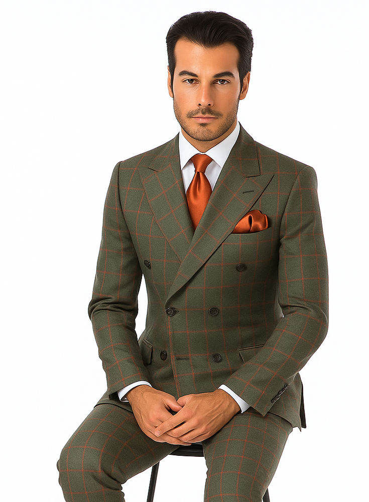 Rossi Man Milano RM1847 – Men’s Dress Suit for Classic Style - Tailored Fit Formal & Casual Elegance