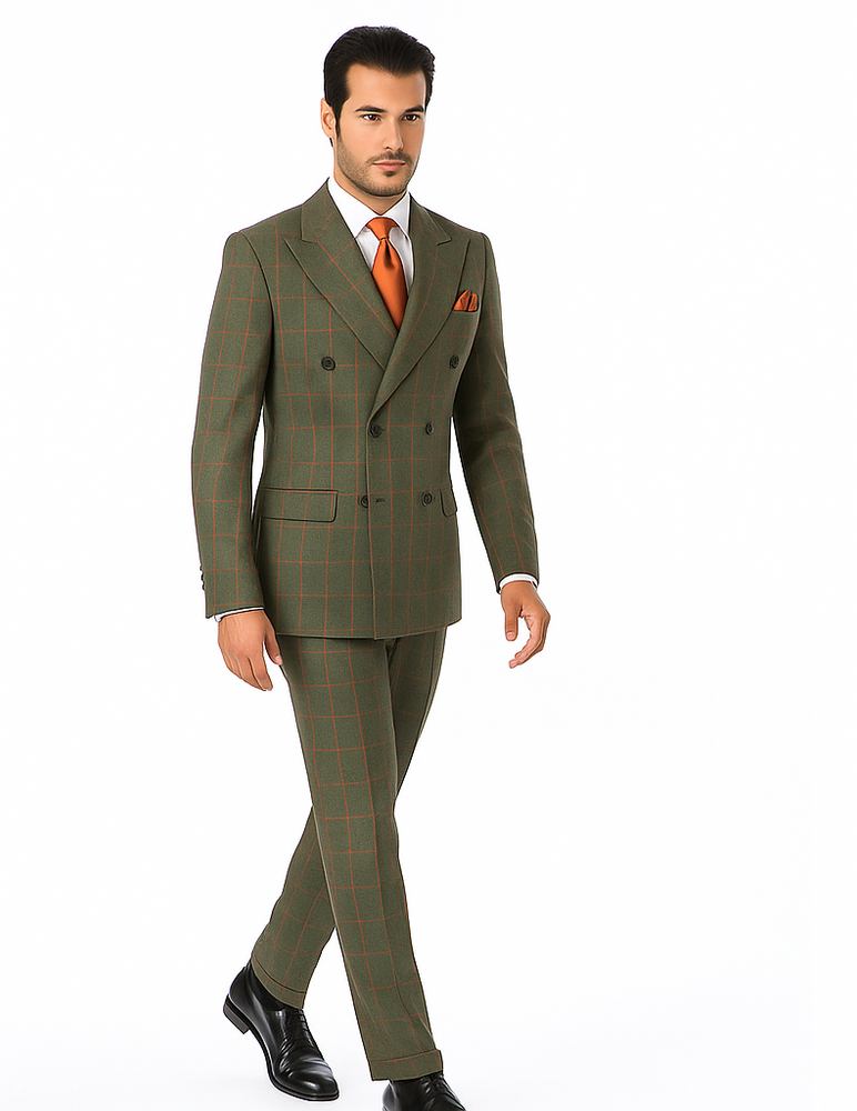 Rossi Man Milano RM1847 – Men’s Dress Suit for Classic Style - Tailored Fit Formal & Casual Elegance