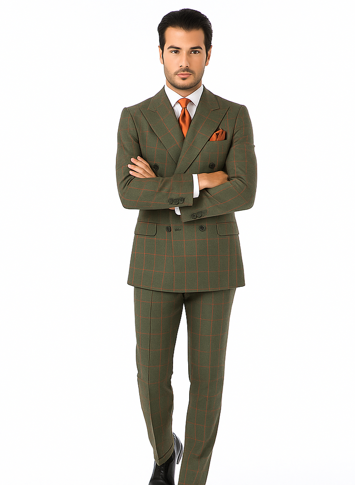 Rossi Man Milano RM1847 – Men’s Dress Suit for Classic Style - Tailored Fit Formal & Casual Elegance