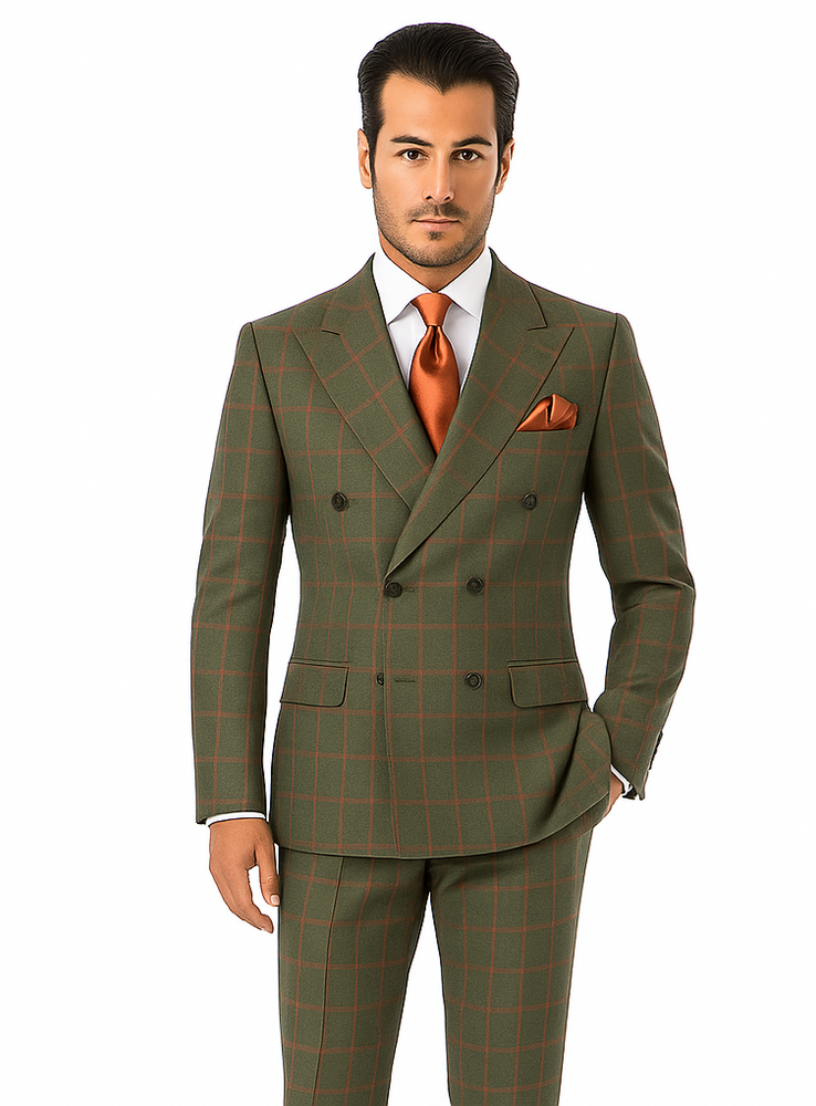Rossi Man Milano RM1847 – Men’s Dress Suit for Classic Style - Tailored Fit Formal & Casual Elegance