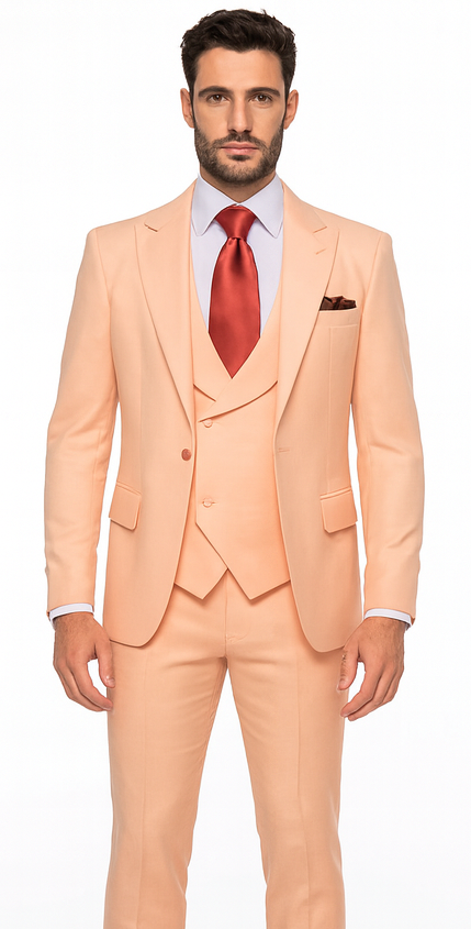 Rossi Man Paul RM1393 – Classic Tailored Suit for Men - Elegant Formal Style