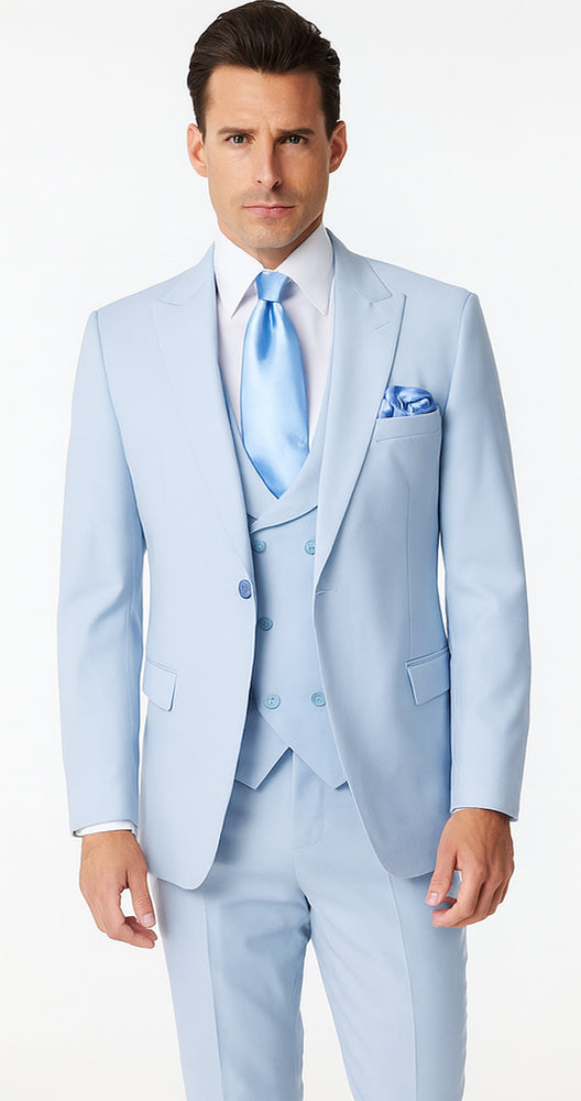 Rossi Man Paul RM1395 – Men’s Classic Tailored Suit - Elegant Formalwear for Men