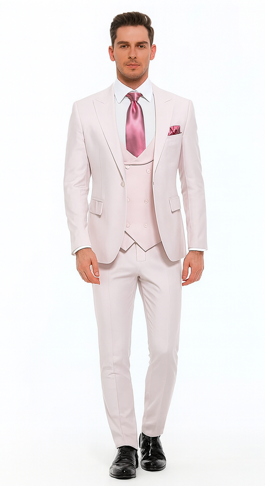 Rossi Man Paul RM1397 – Men’s Classic Tailored Suit - Elegant Modern Formalwear