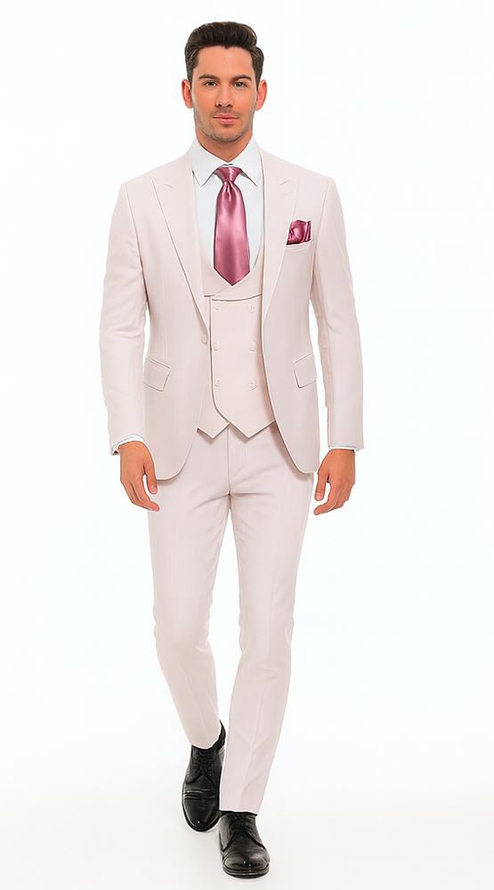 Rossi Man Paul RM1397 – Men’s Classic Tailored Suit - Elegant Modern Formalwear