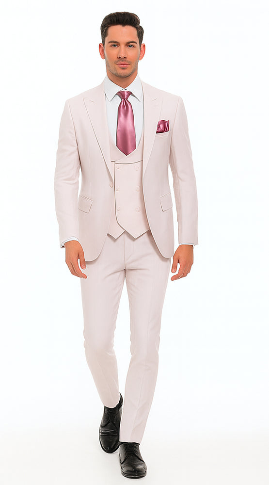 Rossi Man Paul RM1397 – Men’s Classic Tailored Suit - Elegant Modern Formalwear