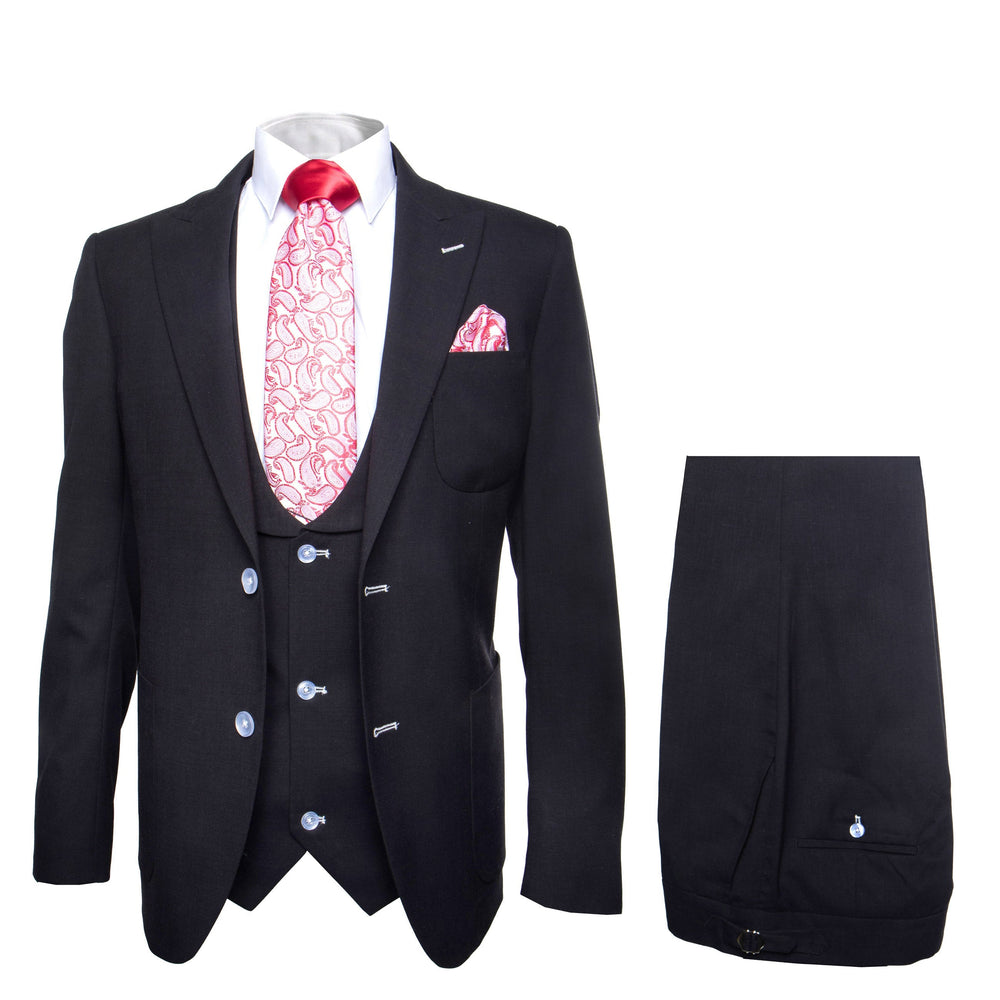 Rossi Man Remo RM1757 – Men’s Tailored Fit Suit - Modern Elegant Formal Style