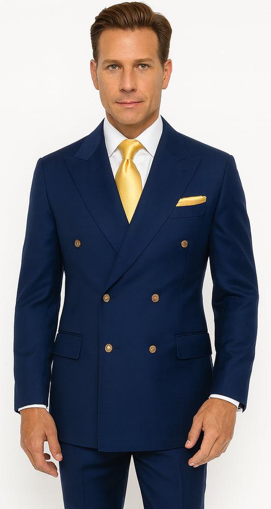 Rossi Man RM1102 Milano Collection Modern Fit Suit for Men – Stylish Formalwear for Special Events