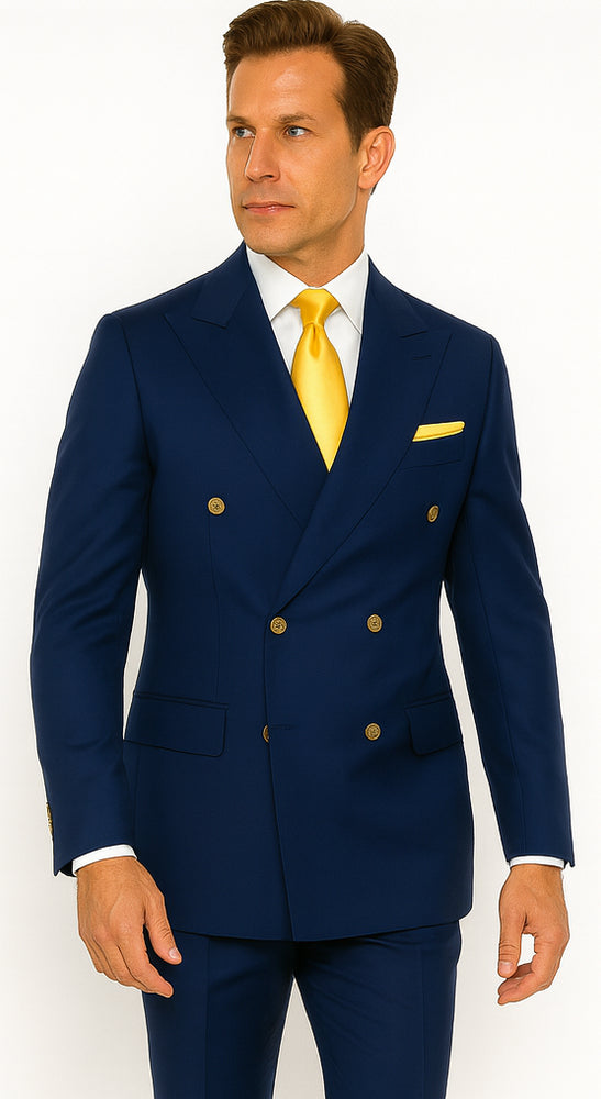 Rossi Man RM1102 Milano Collection Modern Fit Suit for Men – Stylish Formalwear for Special Events