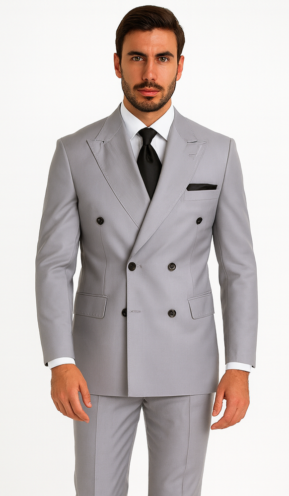 Rossi Man RM1178 Milano Collection Slim Fit Suit for Men – Modern Formal Wear