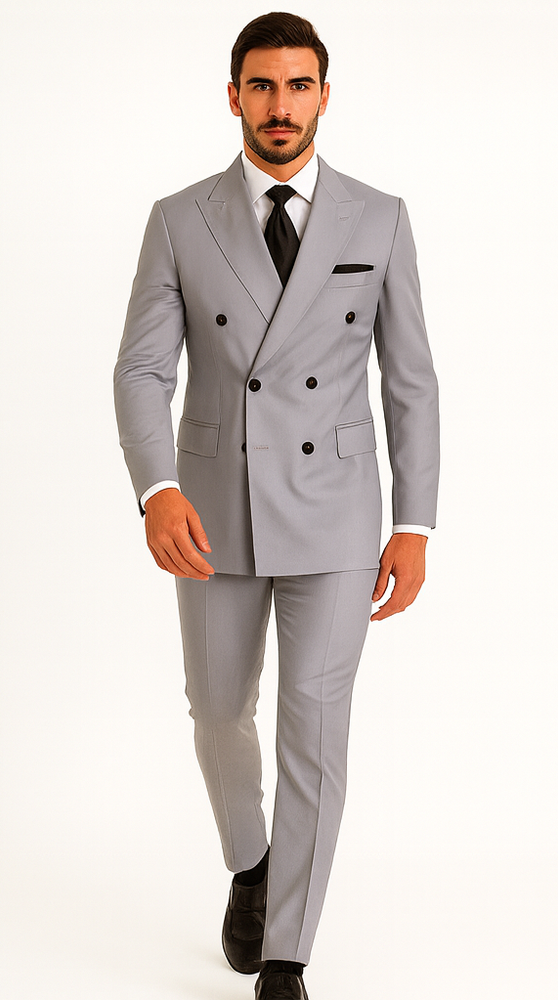 Rossi Man RM1178 Milano Collection Slim Fit Suit for Men – Modern Formal Wear