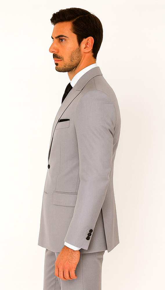 Rossi Man RM1178 Milano Collection Slim Fit Suit for Men – Modern Formal Wear
